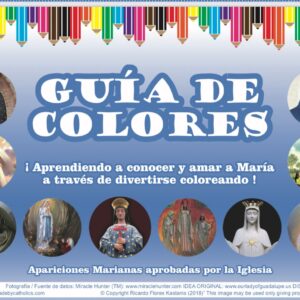 ILUMINA A MARIA Coloring Book #madebycatholics (tm) #guadalupereplica #hechoporcatolicos