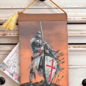 THE ARMOR of GOD,Velvet Blessing Carrier, Hd Image 8 by 5 inches , 2 beautiful sides.