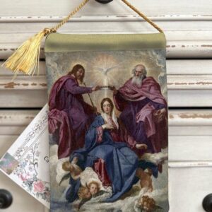 Velazquez Coronation of Mary Velvet Blessing Carrier